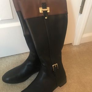 Karen Scott Wide-Calf Riding Boot Never Worn